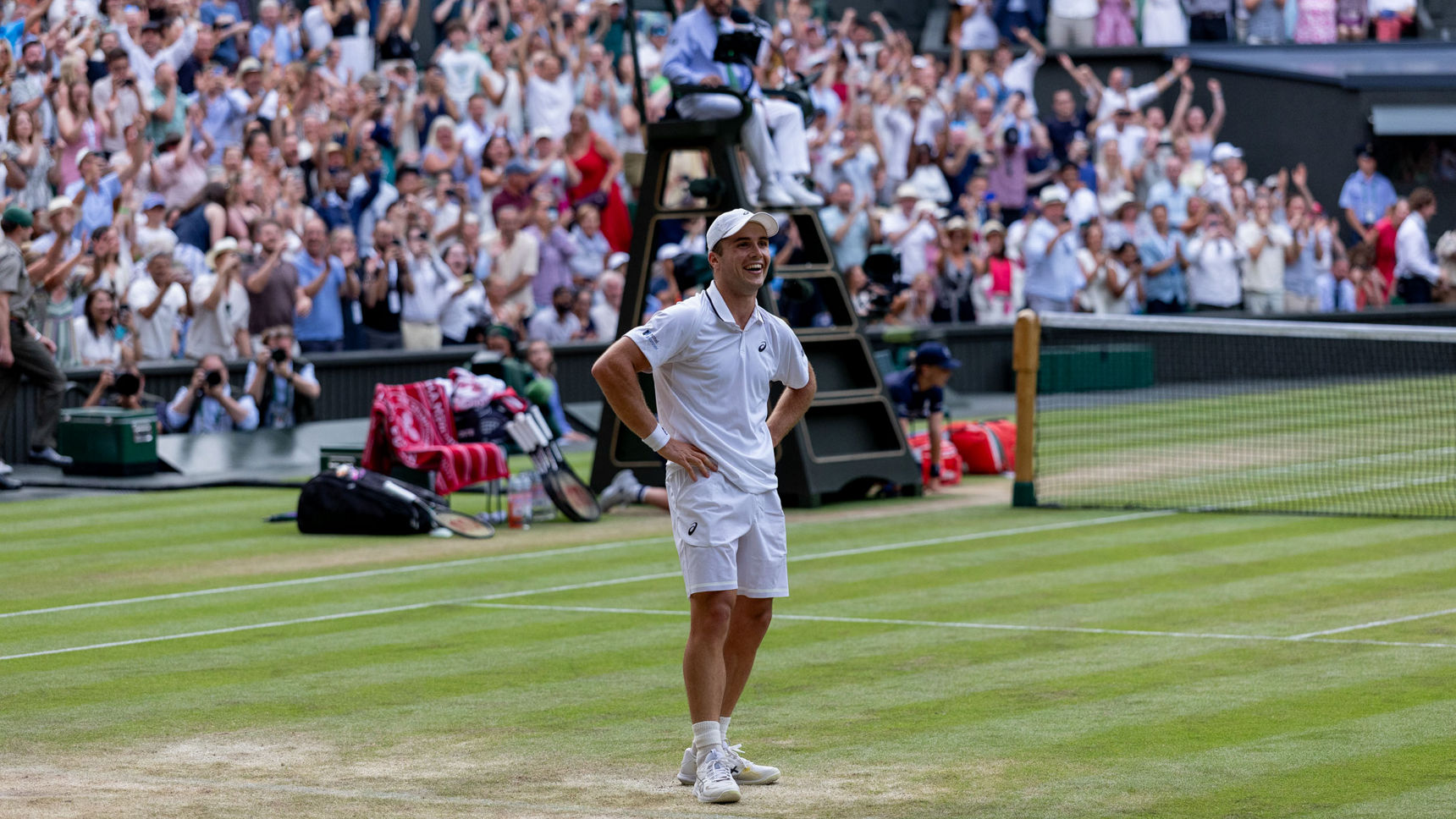 Arthur Fery's Wimbledon fairytale reaches quarter-finals